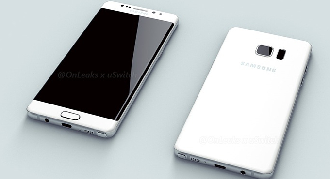 Hình ảnh đầu tiên của Galaxy Note 6 Edge bị lộ diện - 1