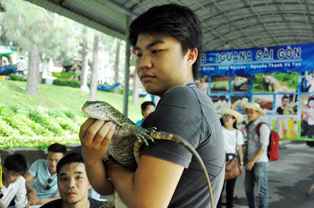 Tận thấy rồng Nam Mỹ, kỳ đà sông Nile trên đất Sài Gòn - 7