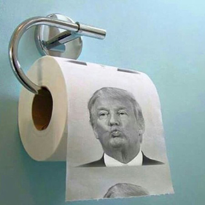 Giấy toilet in hình Donald Trump bán chạy không ngờ - 2