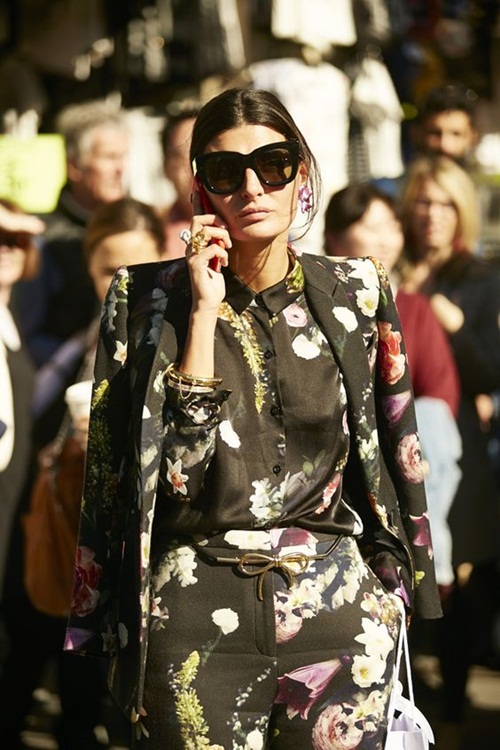 Đây là cách mà các cô nàng sành điệu diện mốt hoa hòe - 4