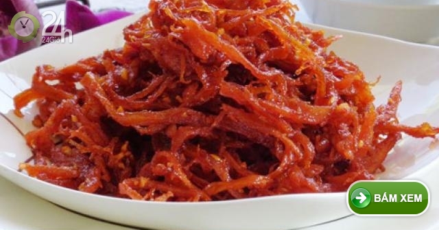 Cách làm mực khô tẩm tương ớt lai rai mùa Euro