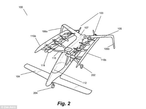 Sếp lớn Google chi 2,2 nghìn tỷ đồng phát triển ôtô bay - 2