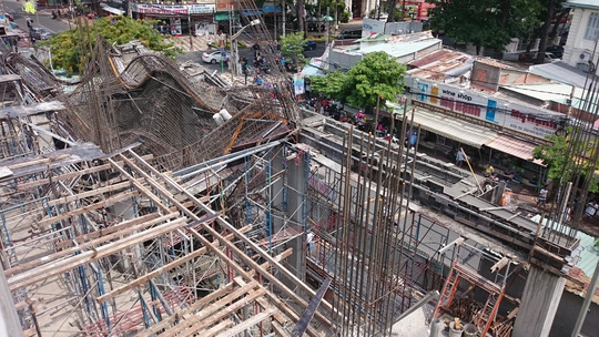 Bộ Xây dựng kiểm tra công trình sập ở Vũng Tàu - 2