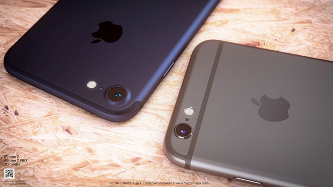 Dựa trên những thông tin rò rỉ gần đây, Martin Hajek đã thiết kế lên một phiên bản iPhone 7 với màu xanh đậm vô cùng bắt mắt.