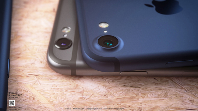 Camera phía sau của chiếc iPhone có thiết kế hơi lồi, kết hợp đèn flash LED