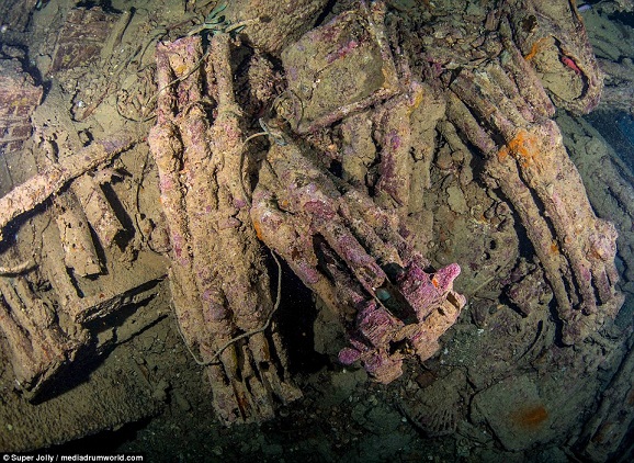 Tàu chở vũ khí kì vĩ của Anh 75 năm chìm dưới Biển Đỏ - 7