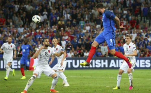 Video Pháp vs Albania