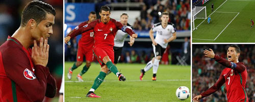Ronaldo lập kỷ lục buồn: Đá phạt kém, đá 11m tồi - 1