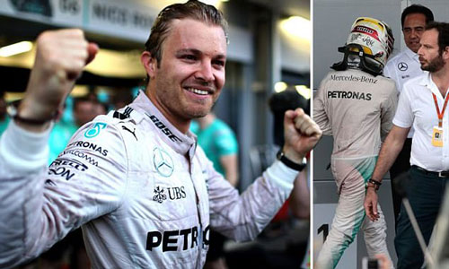 BXH European GP: Rosberg "cắt đuôi" Hamilton - 1