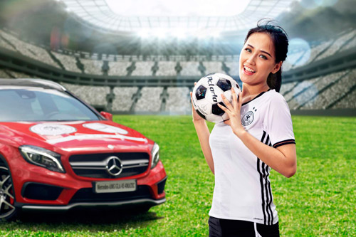 Mai Phương Thúy đồng hành cùng Mercedes-Benz ủng hộ đội tuyển Đức - 1