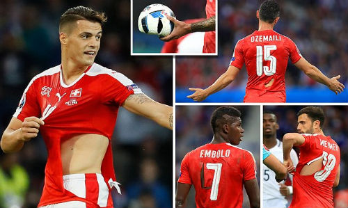 Ảnh đẹp Euro 20/6: Pogba chúc mừng "Ngày của bố" - 8