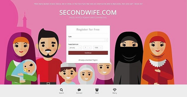 Doanh nhân Ả Rập mở trang web tìm…vợ bé - 1