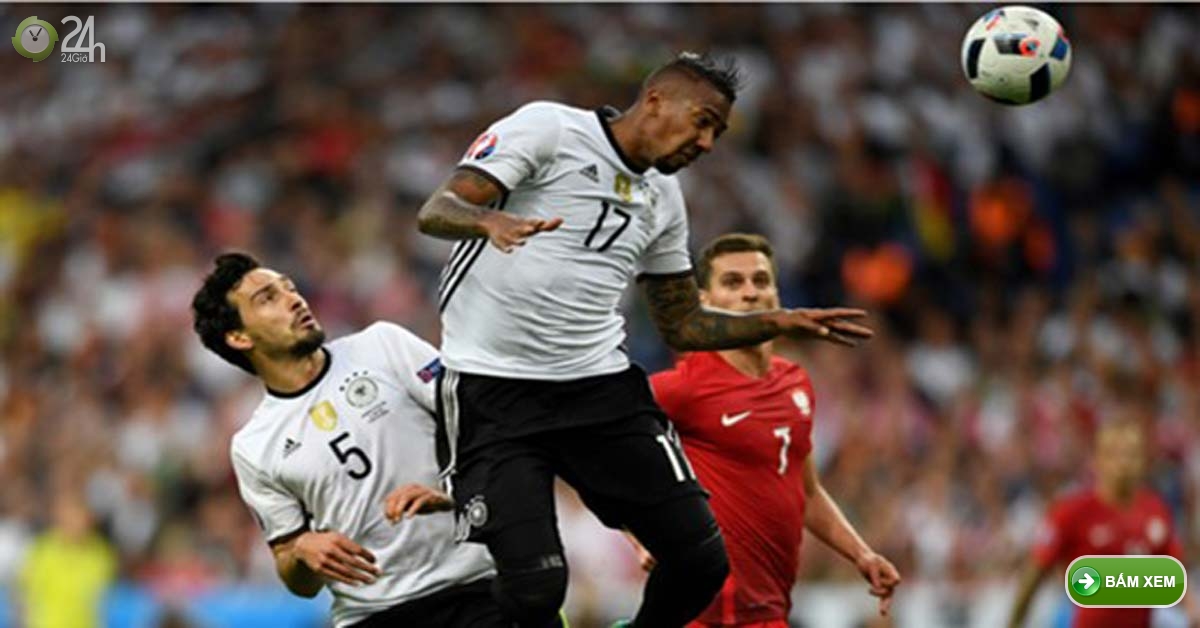 Trực tiếp Đức vs Bắc Ailen - Xem bóng đá Euro 2016 trực tuyến
