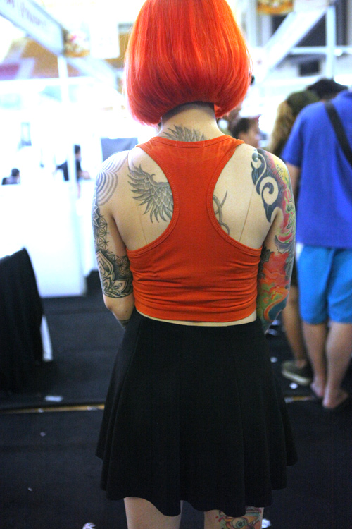 Soóc ngắn sexy ngập tràn lễ hội xăm mình ở Hà Nội - 4