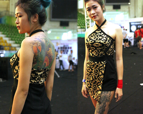 Soóc ngắn sexy ngập tràn lễ hội xăm mình ở Hà Nội - 11