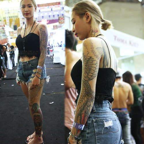 Soóc ngắn sexy ngập tràn lễ hội xăm mình ở Hà Nội - 13