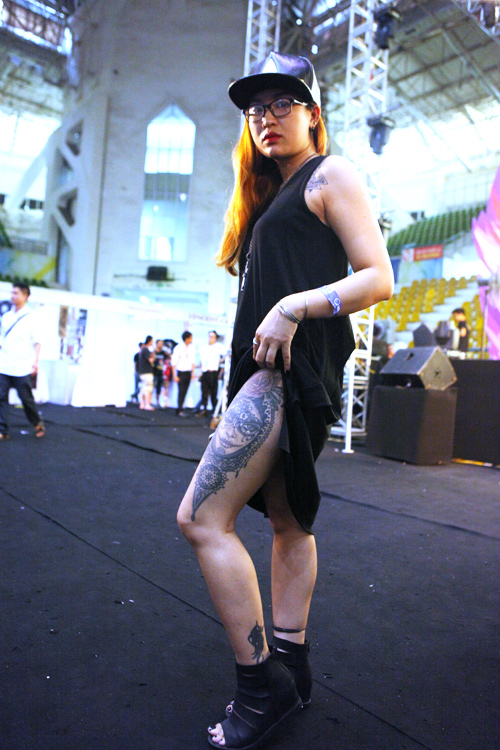 Soóc ngắn sexy ngập tràn lễ hội xăm mình ở Hà Nội - 12