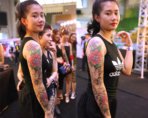 Soóc ngắn sexy ngập tràn lễ hội xăm mình ở Hà Nội - 7