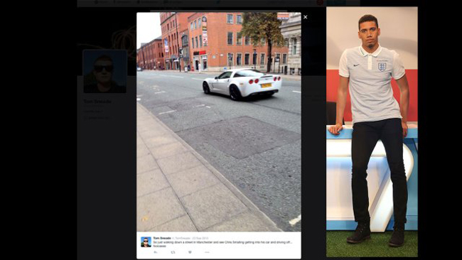 6. Chris Smalling (Manchester United)

Chris Smalling sở hữu một chiếc Bentley Continental GT, và một chiếc Chevrolet của nhà tài trợ cho CLB Manchester United.