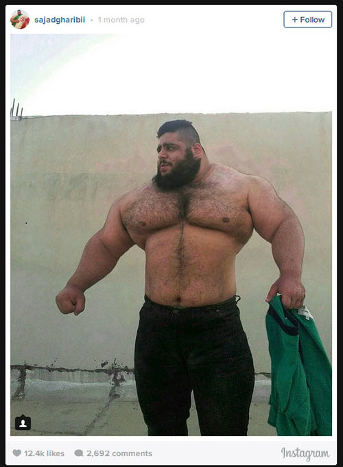 Người khổng lồ xanh cử tạ: Phiên bản Hulk Iran - 1