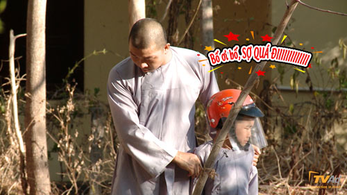 Các bé òa khóc vì bị khỉ tấn công trong "Bố ơi mình đi đâu thế" - 2