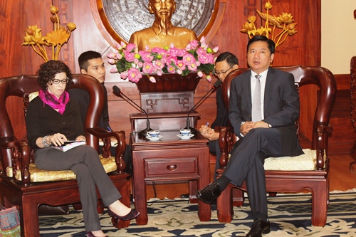 Bí thư Thăng: "Sẽ đẩy nhanh tiến độ tuyến metro số 2" - 2