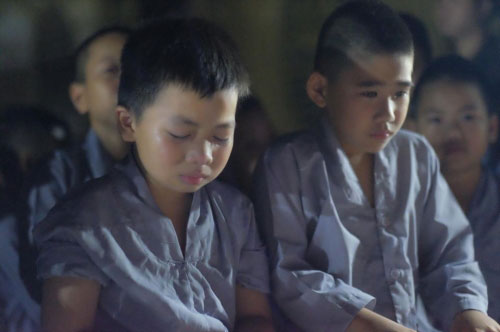 Theo chân trẻ Hà thành lên chùa tham dự khóa tu mùa hè - 12