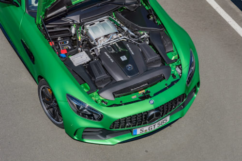 “Quái thú xanh” Mercedes-AMG GT R 2018 lần đầu xuất hiện - 2