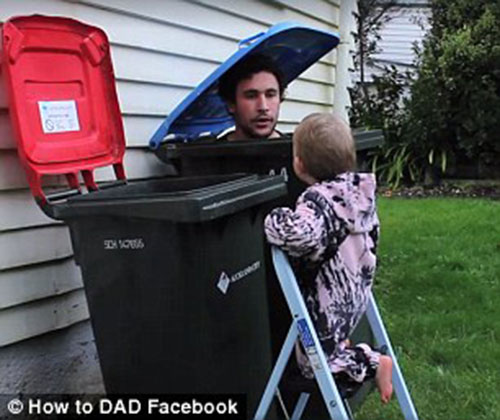 Ông bố "đào tạo" con gái 2 tuổi giỏi việc nhà - 3