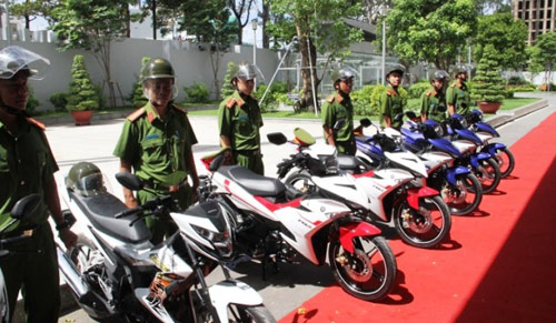 Trang bị 100 mô tô đặc chủng cho CA bắt cướp ở Sài Gòn - 1