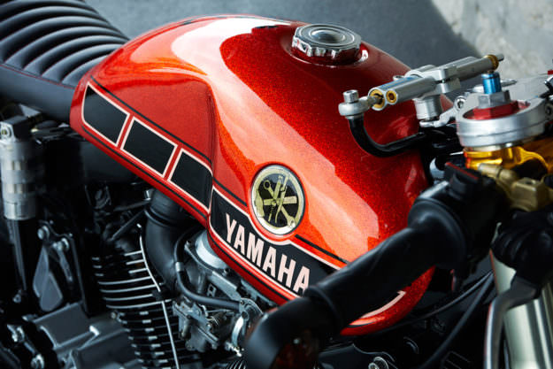 Yamaha TR1 Cafe Racer Roland đậm chất ngầu - 3