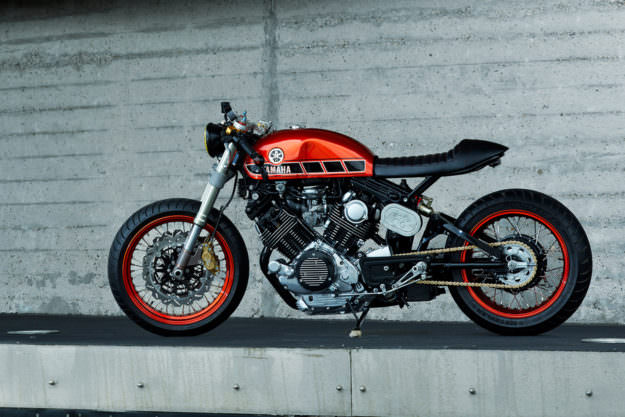 Yamaha TR1 Cafe Racer Roland đậm chất ngầu - 7