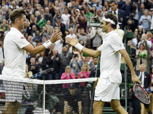 Federer – Willis: Vinh dự cho "tí hon" (vòng 2 Wimbledon) - 1