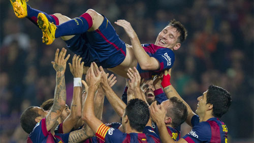&#34;Đầu gấu&#34; Messi trở lại: Mồi ngon, Pichichi & vì Neymar - 1