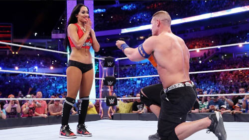 Mỹ nhân sàn võ &#34;ngã vào vòng tình ái&#34; của John Cena - 1