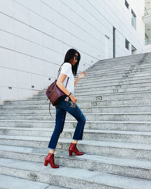 5 phút đánh lừa thị giác để chân dài 1.12m như Thanh Hằng - 5