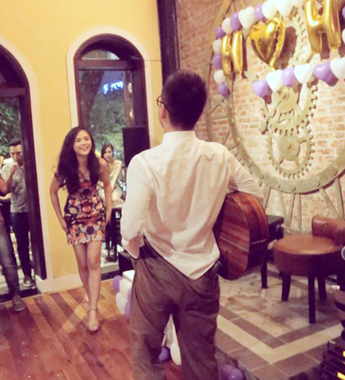 Tuấn Hưng "tỏ tình" với gái đẹp trong ngày kỉ niệm cưới - 7