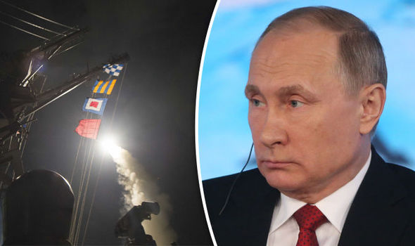 Putin nổi giận, nói Mỹ “gây hấn” khi nã tên lửa vào Syria - 1