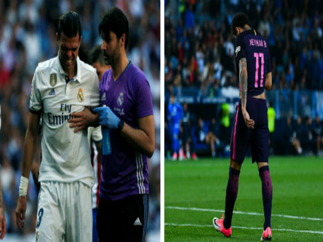 Siêu kinh điển Real-Barca tan hoang: Bi kịch Neymar, Ronaldo