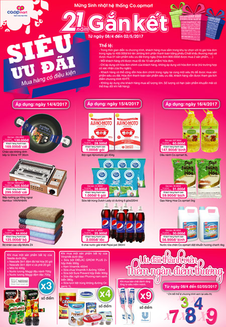 Siêu thị Co.opmart giảm giá lớn chào hè - 3