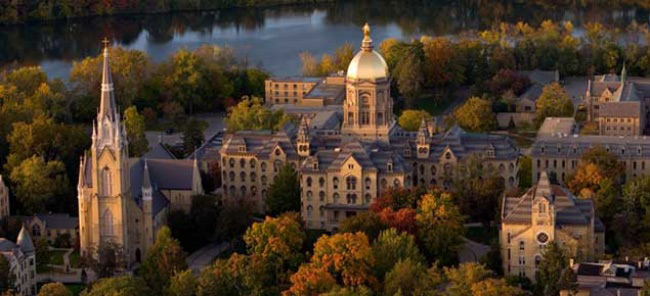 1. Đại học Notre Dame, Idaho, Mỹ