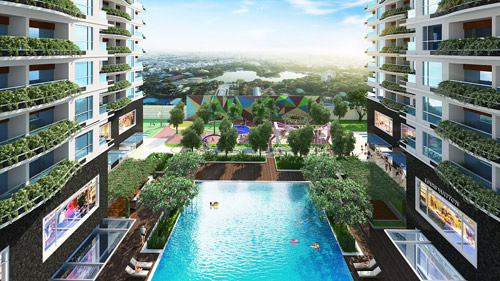 Khu Tây Sài Gòn "dậy sóng" căn hộ xanh chuẩn Mỹ - 2