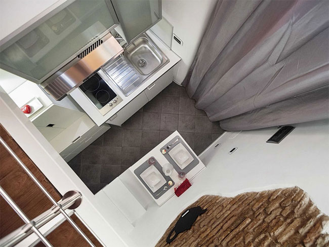 Nội thất đáng kinh ngạc trong căn hộ vỏn vẹn 7m2 - 6