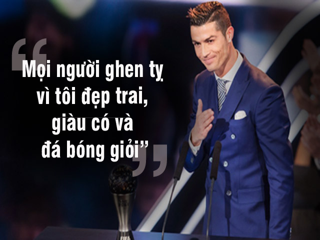 Ronaldo giỏi, giàu, đẹp trai: Ai đang ghen tức với anh?
