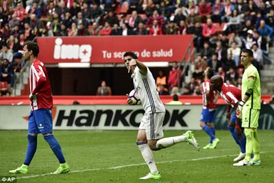 Chi tiết Gijon - Real Madrid: Cú sút xa vỡ òa (KT) - 8