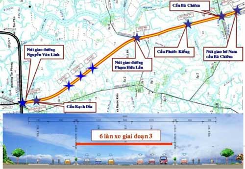 5.400 tỷ đồng mở đường “giải cứu” cửa ngõ Nam Sài Gòn - 2