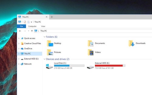 Windows 10 sắp có tính năng &#34;phân thẻ&#34; khi duyệt file - 1