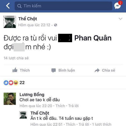 Ông trùm, đầu gấu &#34;Người phán xử&#34; cũng có... Facebook riêng - 6