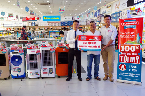 Bất ngờ được đi Mỹ miễn phí nhờ mua quạt điều hòa SUNHOUSE - 3