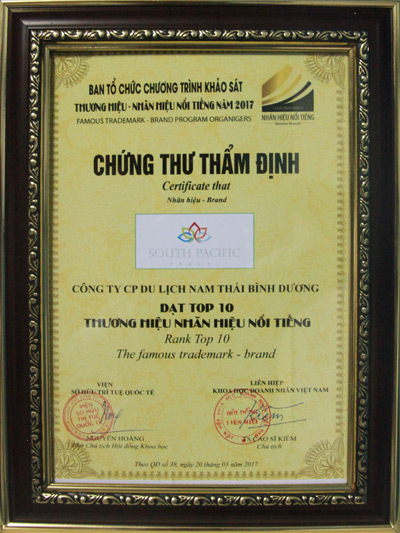 SP Travel vinh dự nhận giải thưởng “Thương hiệu, nhãn hiệu nổi tiếng” - 2